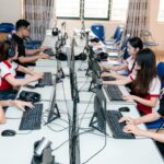 Phòng máy tính phục vụ đào tạo