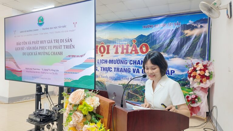Trường Đại học Tây Bắc đồng hành cùng xã Mường Chanh tổ chức Hội thảo khoa học “Du lịch Mường Chanh: Tiềm năng, thực trạng và giải pháp”