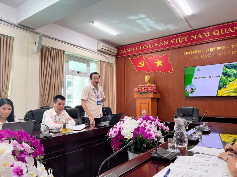 Trường Đại học Tây Bắc tiếp tục làm việc với tổ chức NPO-IFaT Nhật Bản về dự án do JICA phê duyệt