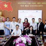 Trường Đại học Tây Bắc làm việc với Trường Đại học Văn Hiến về việc thúc đẩy hợp tác đào tạo và cung ứng nhân lực quốc tế