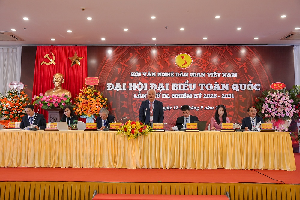 Đoàn đại biểu chi hội Văn nghệ dân gian Trường Đại học Tây Bắc tham dự Đại hội đại biểu toàn quốc hội Văn nghệ dân gian Việt Nam lần thứ IX, nhiệm kỳ 2026-2031