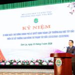 Chương trình kỷ niệm 25 năm ngày Thủ tướng Chính phủ ký Quyết định thành lập Trường Đại học Tây Bắc trên cơ sở Trường Cao đẳng Sư phạm Tây Bắc (23/3/2001 - 23/3/2026)